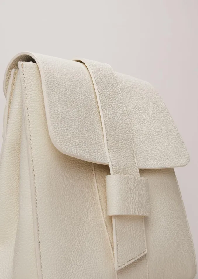 Leather Backpack Ivory Women Phase Eight Bags and Clutches