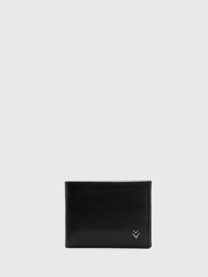 Leather Wallets Men John Varvatos BIFOLD Black