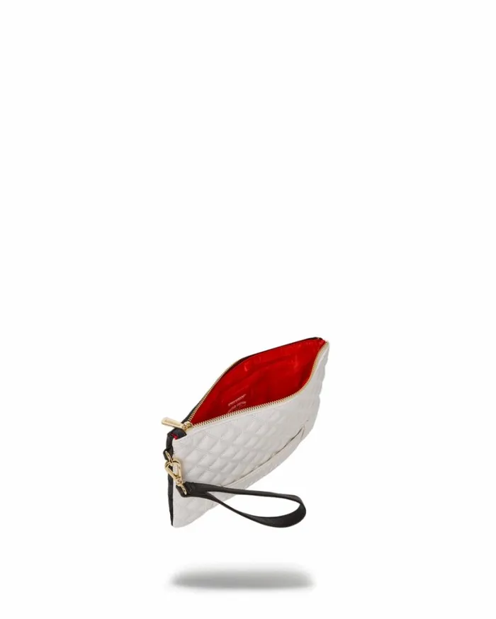 LEVELED UP SPLIT QUILT SHARK CROSSOVER CLUTCH Bags SPRAYGROUND