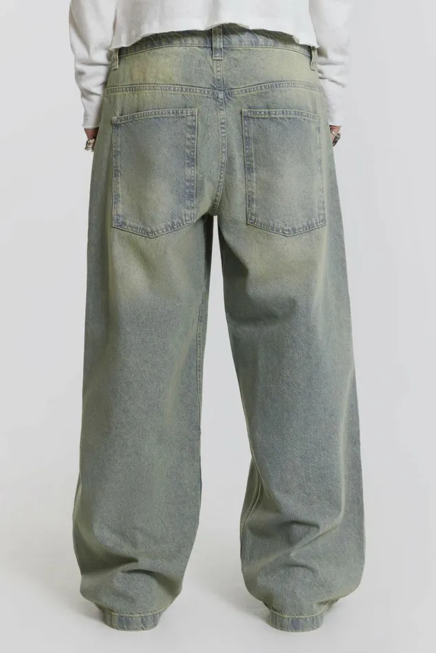 Light Wash Colossus Fit Jeans Blue WomenMen Jaded London Colossus Jeans Light Wash Colossus Fit Jeans Blue WomenMen Jaded London Colossus Jeans