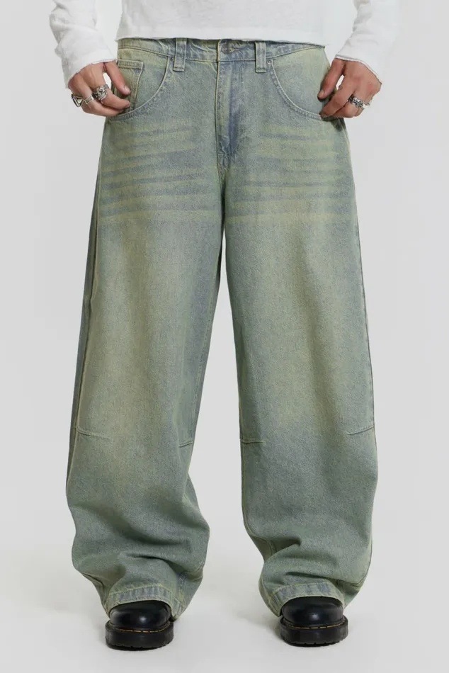 Light Wash Colossus Fit Jeans Blue WomenMen Jaded London Colossus Jeans Light Wash Colossus Fit Jeans Blue WomenMen Jaded London Colossus Jeans