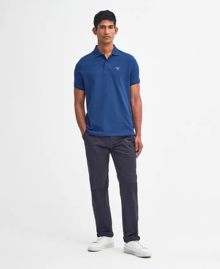 Lightweight Sports Polo Shirt Racing Green Men Barbour Polo Shirts
