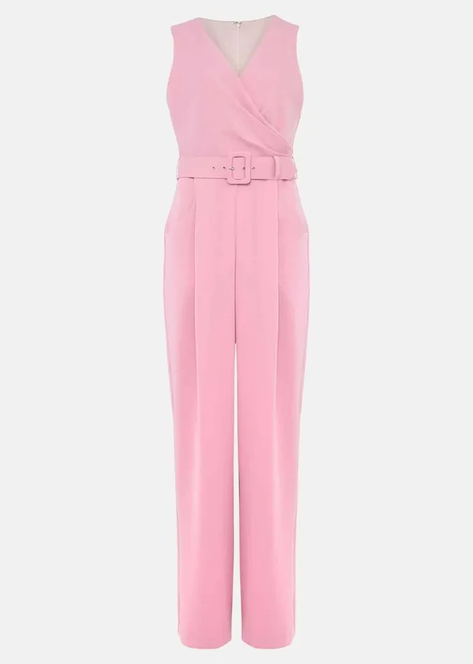 Lissia Pink Wide Leg Jumpsuit Candy Pink Women Phase Eight Dresses