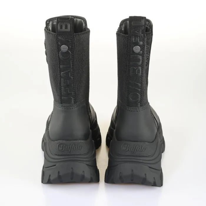 Lola Chelsea Black Buffalo Boots and AnkleBoots Lola Chelsea Black Buffalo Boots and AnkleBoots