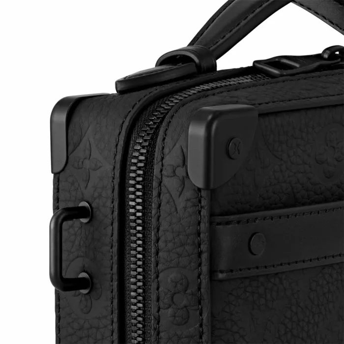 Louis Vuitton Bags Louis Vuitton M59163 Handle Soft Trunk Black Monogram 8211 Louis Vuitton Handbag Store 8211 Men