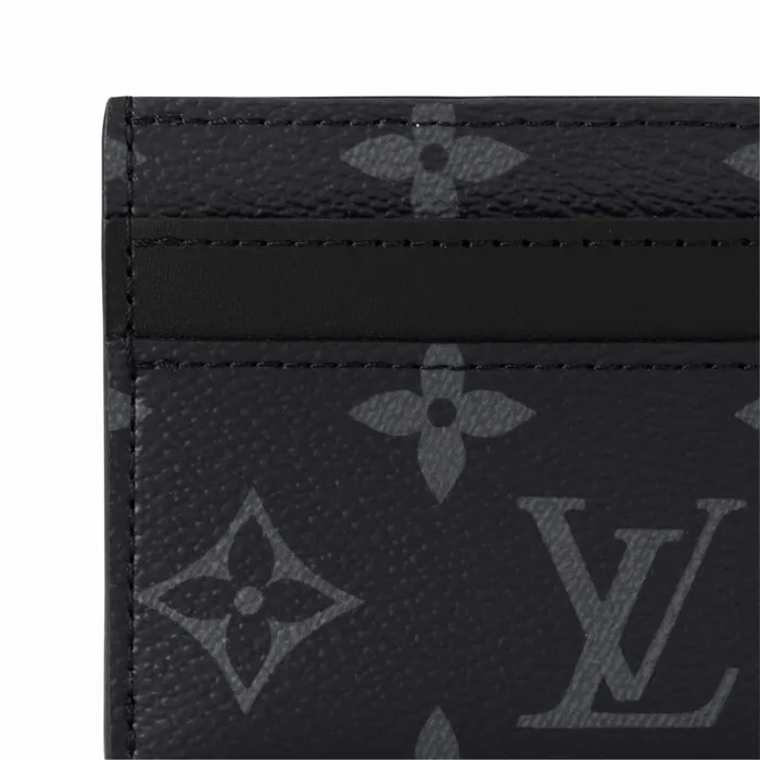 Louis Vuitton Bags Louis Vuitton M62170 Double Card Holder Monogram Eclipse 8211 Louis Vuitton Handbag Store 8211 Men