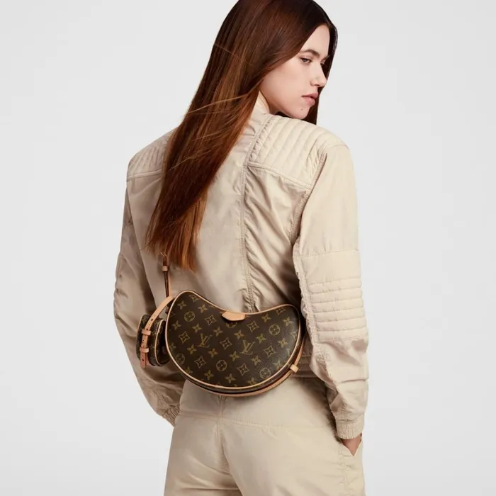 Louis Vuitton Loop Hobo Bag Louis Vuitton M46828 Croissant MM Monogram 8211 Louis Vuitton Handbag Store 8211 Women