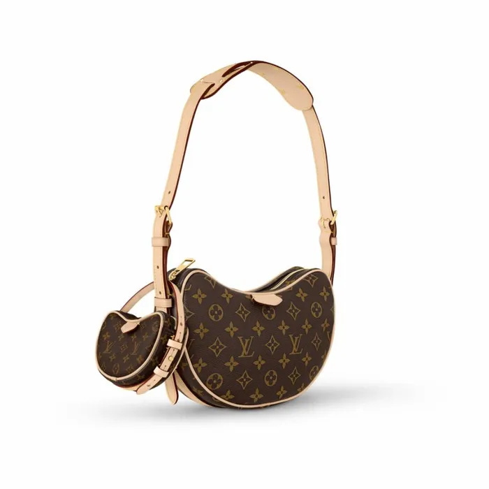 Louis Vuitton Loop Hobo Bag Louis Vuitton M46828 Croissant MM Monogram 8211 Louis Vuitton Handbag Store 8211 Women