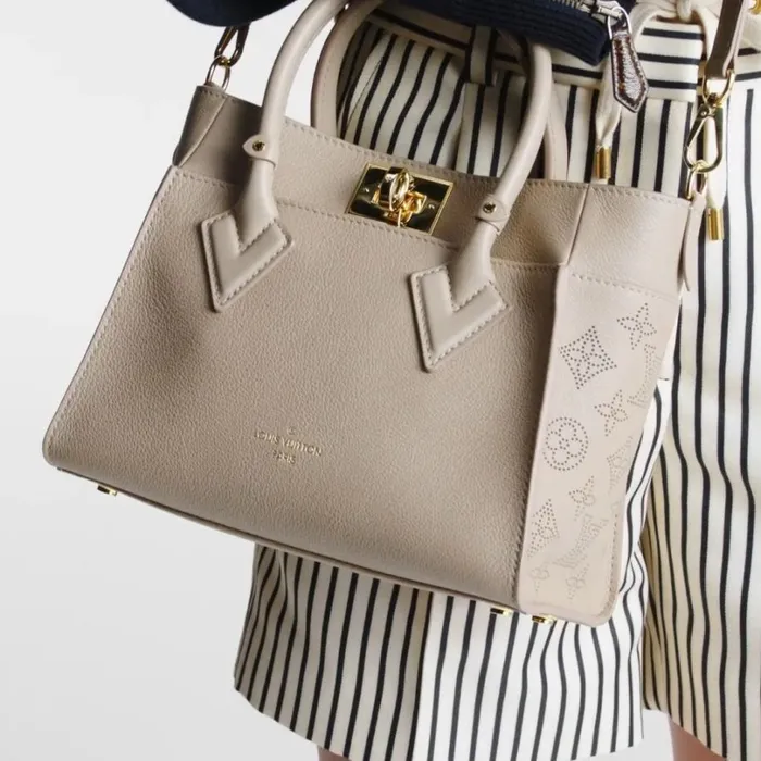 Louis Vuitton Shoulder and Totes Louis Vuitton M20600 On My Side PM Galet Beige 8211 Louis Vuitton Handbag Store 8211 Women Louis Vuitton Shoulder and Totes Louis Vuitton M20600 On My Side PM Galet Beige 8211 Louis Vuitton Handbag Store 8211 Women