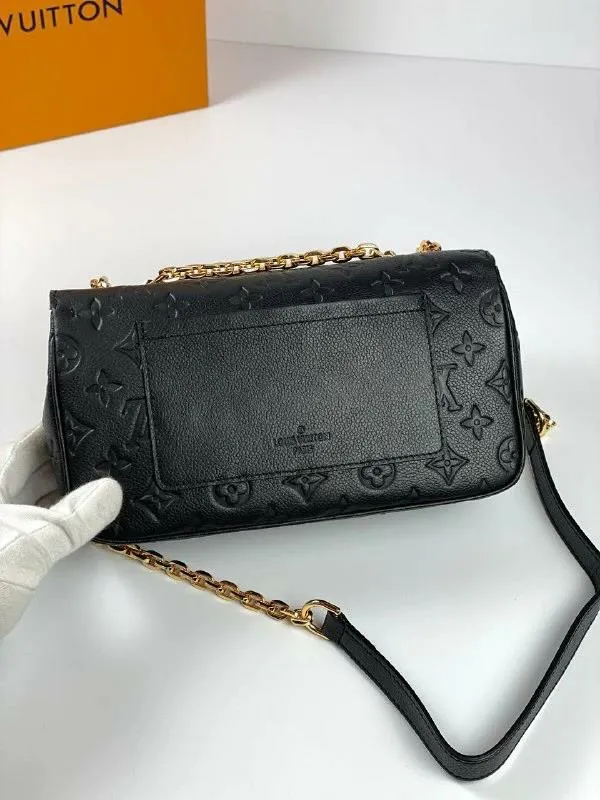 Louis Vuitton Shoulder and Totes Louis Vuitton Marceau Chain Bag Black M46200 8211 Louis Vuitton Handbag Store 8211 Women