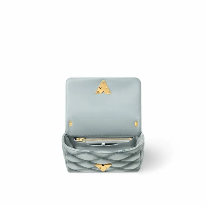 Louis Vuitton Twist Bag Louis Vuitton M24186 GO14 MM Ecume Gray 8211 Louis Vuitton Handbag Store 8211 Women