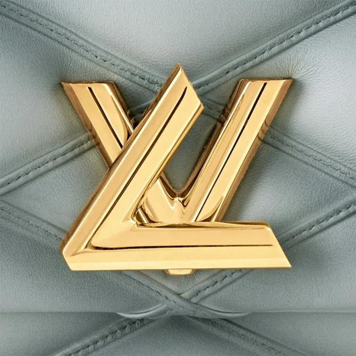 Louis Vuitton Twist Bag Louis Vuitton M24186 GO14 MM Ecume Gray 8211 Louis Vuitton Handbag Store 8211 Women