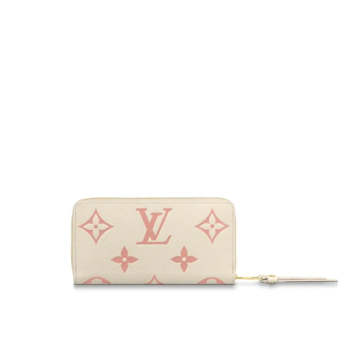 Louis Vuitton Wallets Louis Vuitton Crme Rose Trianon M81914 Zippy Wallet 8211 Louis Vuitton Handbag Store 8211 Women