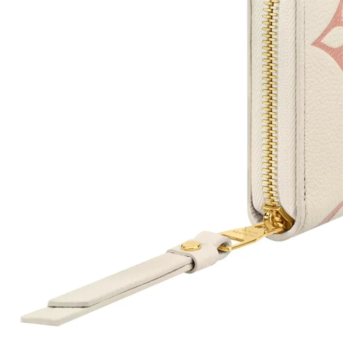 Louis Vuitton Wallets Louis Vuitton Crme Rose Trianon M81914 Zippy Wallet 8211 Louis Vuitton Handbag Store 8211 Women