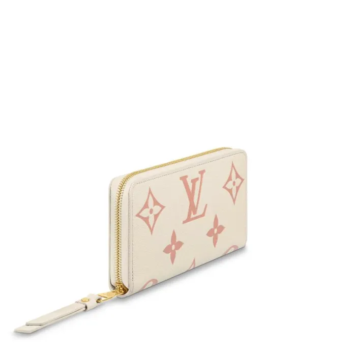 Louis Vuitton Wallets Louis Vuitton Crme Rose Trianon M81914 Zippy Wallet 8211 Louis Vuitton Handbag Store 8211 Women