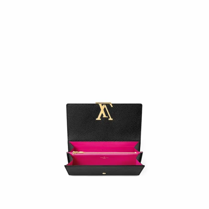 Louis Vuitton Wallets Louis Vuitton M61248 Capucines Wallet Black 8211 Louis Vuitton Handbag Store 8211 Women
