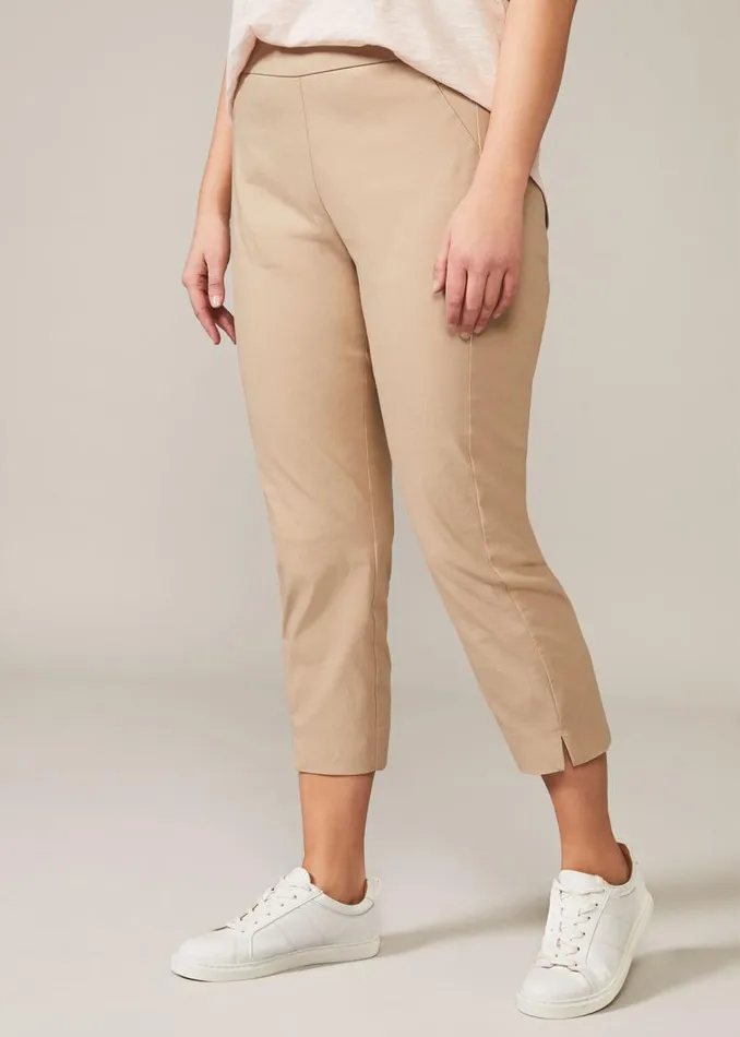 Louise Crop Trousers Stone Women Phase Eight Knitwear