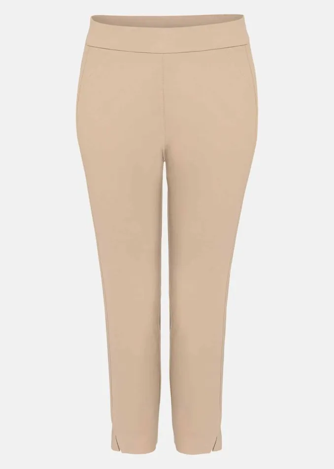 Louise Crop Trousers Stone Women Phase Eight Knitwear