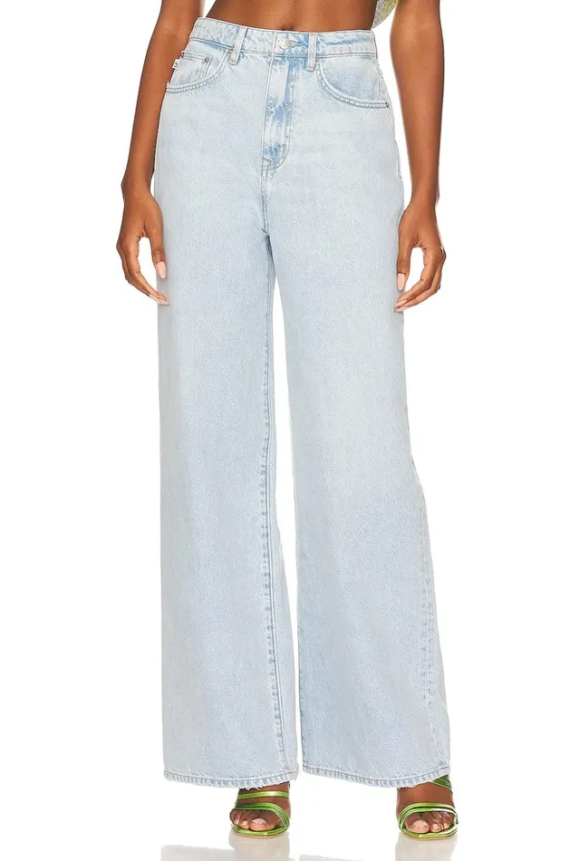 Lovers and Friends Denim Women Mckensie High Rise Extra Wide Leg Hollywood