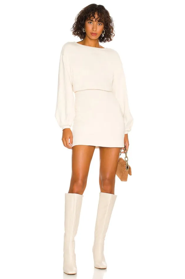 Lovers and Friends Dresses Women Ada Dress Ivory Sand Lovers and Friends Dresses Women Ada Dress Ivory Sand