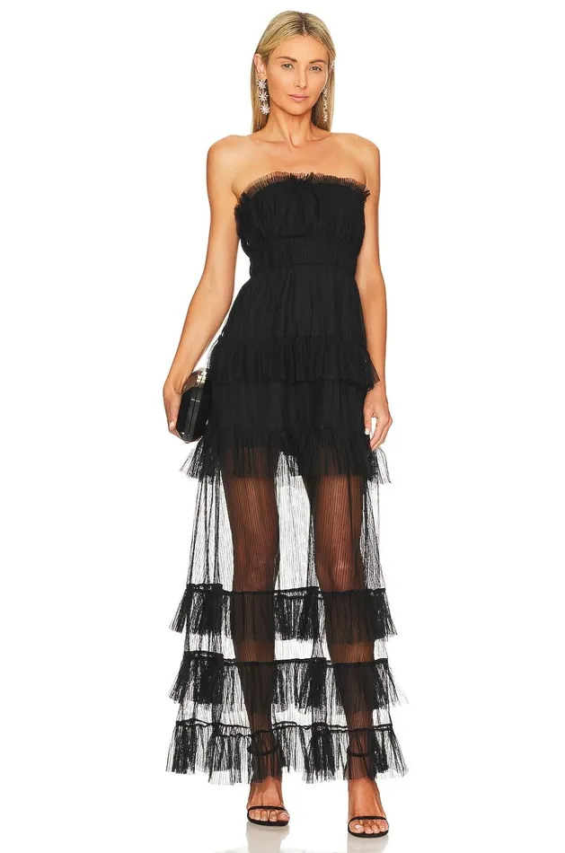 Lovers and Friends Dresses Women Barlow Gown Black