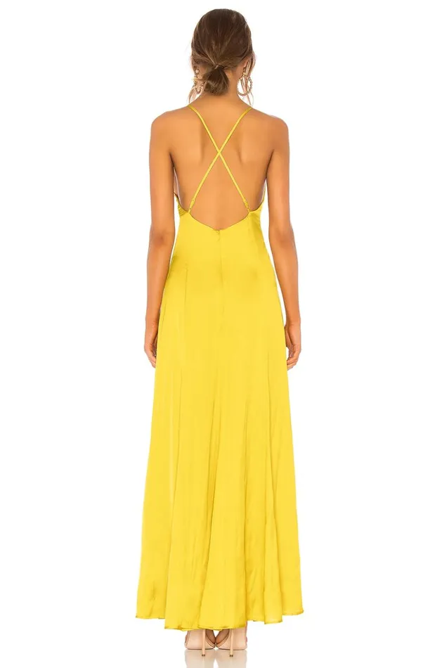 Lovers and Friends Dresses Women Bermuda Dress Chartreuse Green Lovers and Friends Dresses Women Bermuda Dress Chartreuse Green