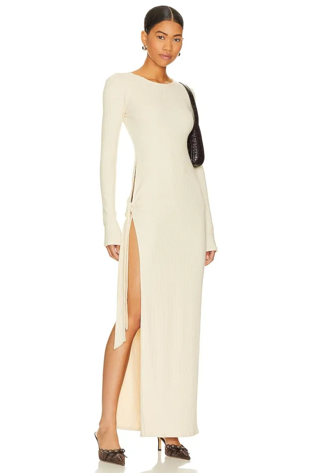 Lovers and Friends Dresses Women Calliope Maxi Dress Cream White