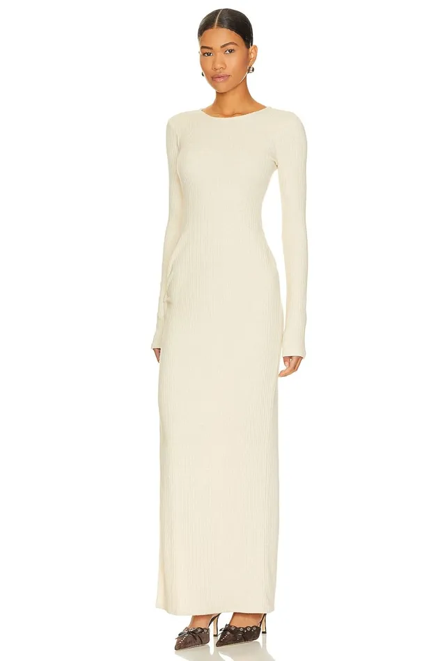 Lovers and Friends Dresses Women Calliope Maxi Dress Cream White Lovers and Friends Dresses Women Calliope Maxi Dress Cream White