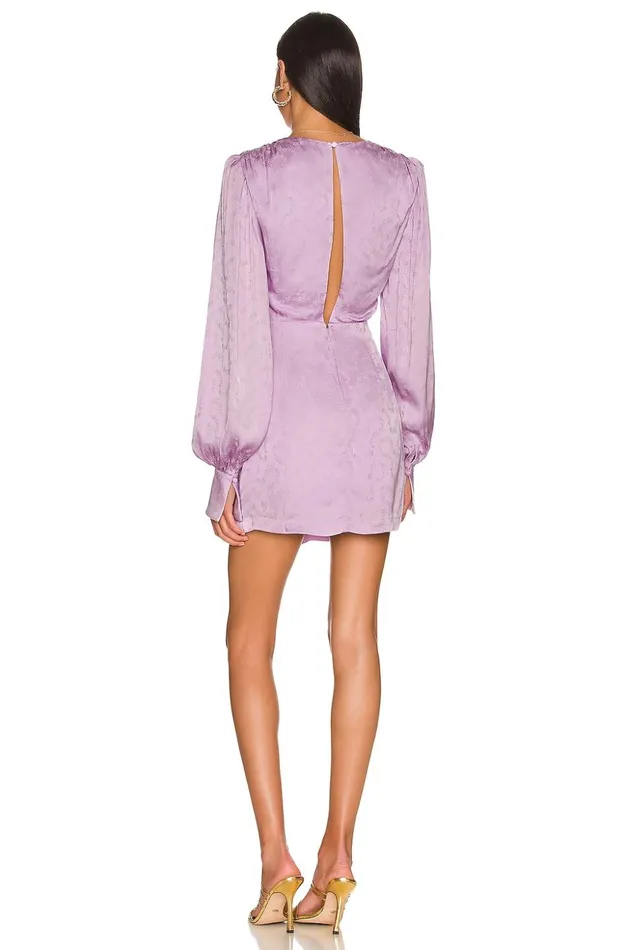 Lovers and Friends Dresses Women Elaine Mini Dress Lilac Purple Lovers and Friends Dresses Women Elaine Mini Dress Lilac Purple