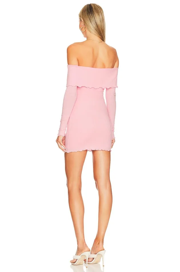 Lovers and Friends Dresses Women Garcelle Mini Dress Peony Pink Lovers and Friends Dresses Women Garcelle Mini Dress Peony Pink