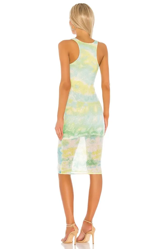 Lovers and Friends Dresses Women Harriet Midi Dress Tie Dye Lovers and Friends Dresses Women Harriet Midi Dress Tie Dye