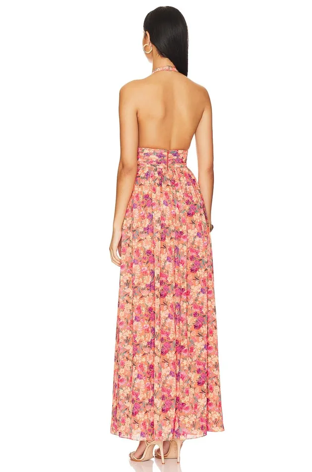 Lovers and Friends Dresses Women Hazel Gown Impressionist Floral Lovers and Friends Dresses Women Hazel Gown Impressionist Floral