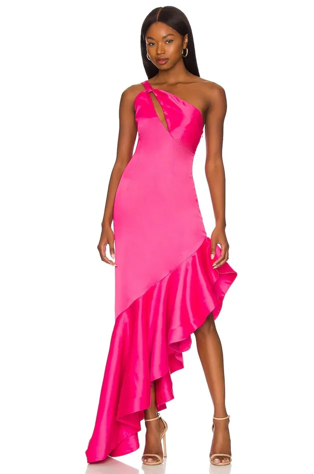 Lovers and Friends Dresses Women Heidi Gown Berry Pink
