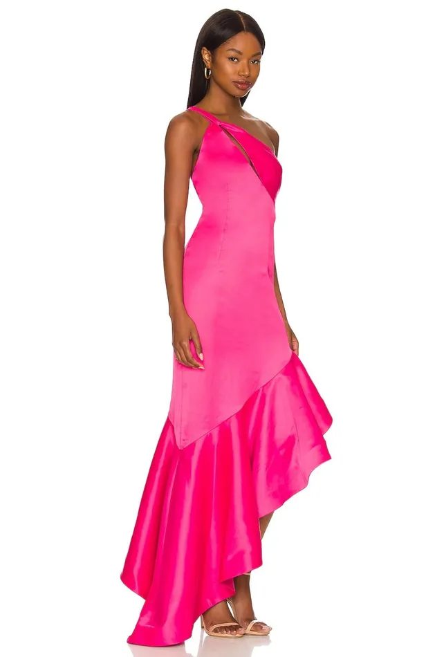 Lovers and Friends Dresses Women Heidi Gown Berry Pink Lovers and Friends Dresses Women Heidi Gown Berry Pink