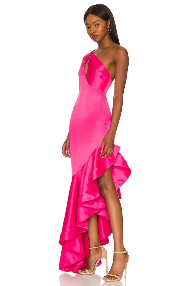 Lovers and Friends Dresses Women Heidi Gown Berry Pink Lovers and Friends Dresses Women Heidi Gown Berry Pink