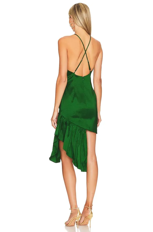 Lovers and Friends Dresses Women Laren Mini Dress Emerald Green Lovers and Friends Dresses Women Laren Mini Dress Emerald Green
