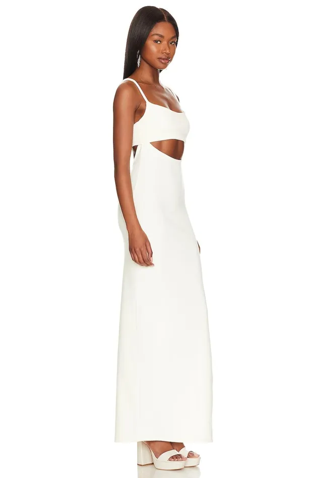 Lovers and Friends Dresses Women Layla Maxi Dress Ivory Lovers and Friends Dresses Women Layla Maxi Dress Ivory