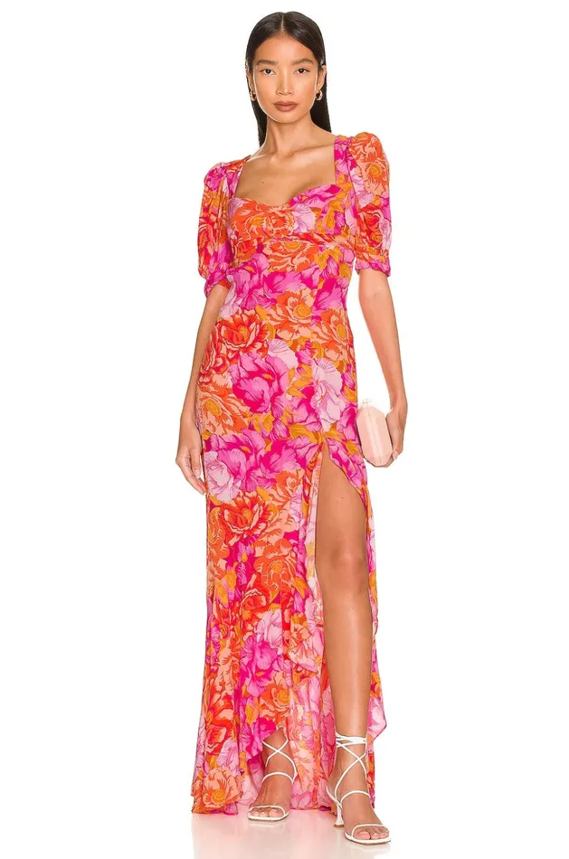 Lovers and Friends Dresses Women Morgan Dress Chai Floral Print