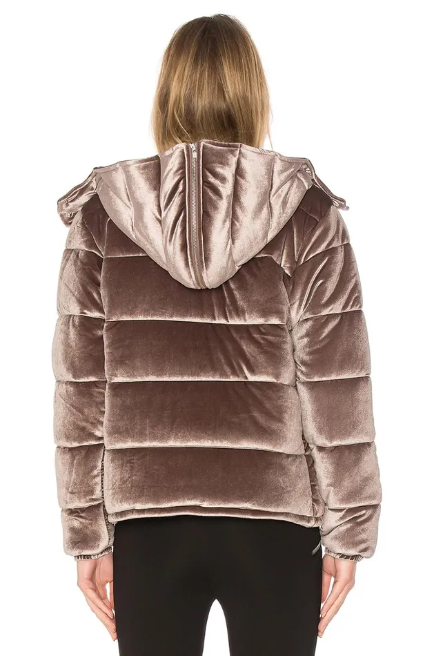 Lovers and Friends Jackets and Coats Women X REVOLVE Tulip Hooded Puffer Grey Taupe Lovers and Friends Jackets and Coats Women X REVOLVE Tulip Hooded Puffer Grey Taupe
