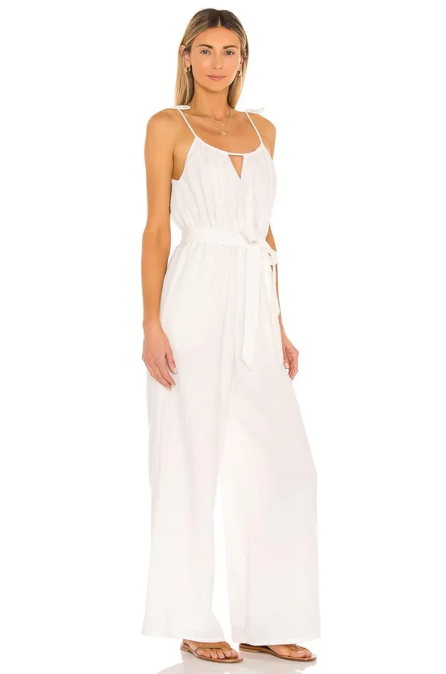 Lovers and Friends Jumpsuits Women Cece Jumpsuit Marshmallow White Lovers and Friends Jumpsuits Women Cece Jumpsuit Marshmallow White