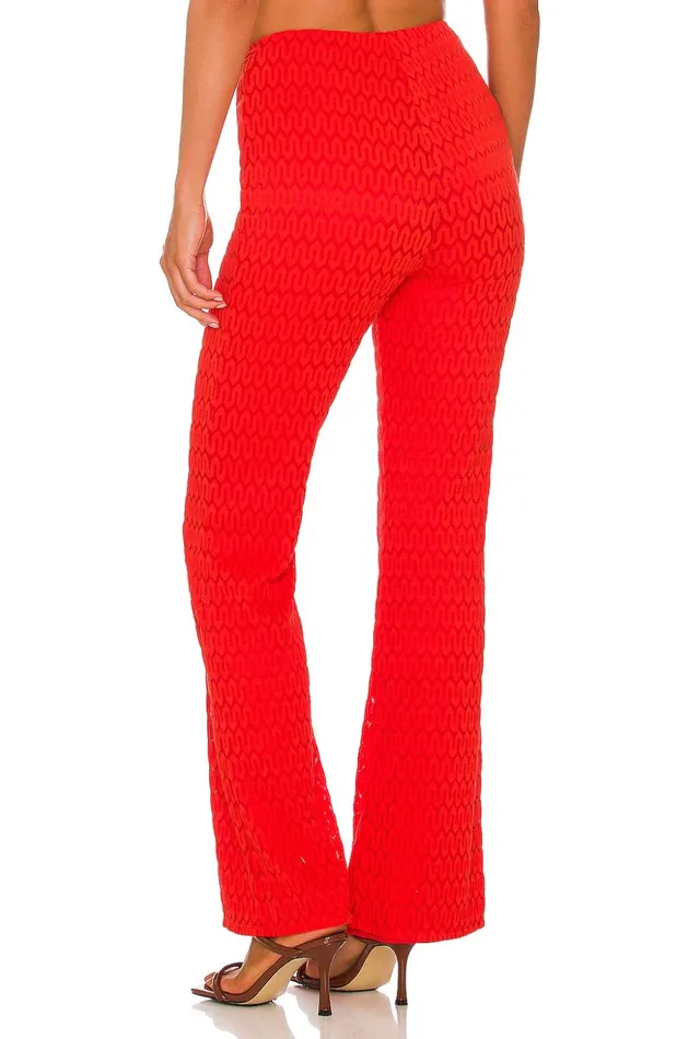 Lovers and Friends Pants Women Kenya Pant Red Lovers and Friends Pants Women Kenya Pant Red