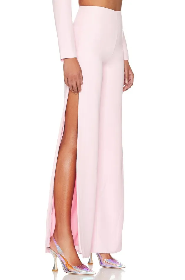 Lovers and Friends Pants Women Take It Higher Pant Baby Pink Lovers and Friends Pants Women Take It Higher Pant Baby Pink