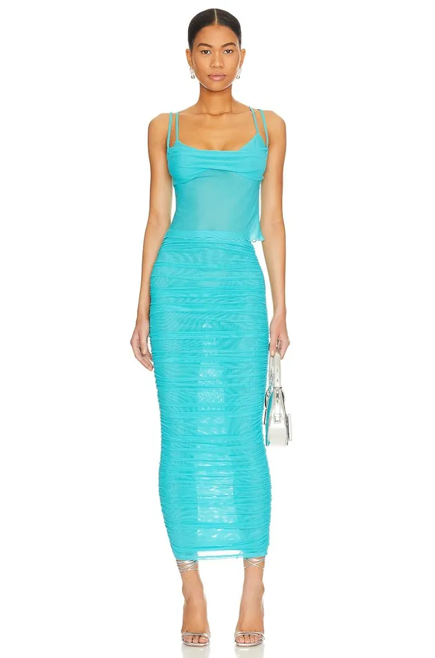 Lovers and Friends Skirts Women Marine Maxi Skirt Bright Blue Lovers and Friends Skirts Women Marine Maxi Skirt Bright Blue