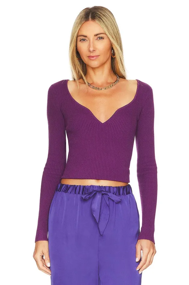 Lovers and Friends Sweaters and Knits Women Darren Sweater Plum