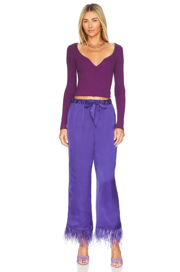 Lovers and Friends Sweaters and Knits Women Darren Sweater Plum Lovers and Friends Sweaters and Knits Women Darren Sweater Plum
