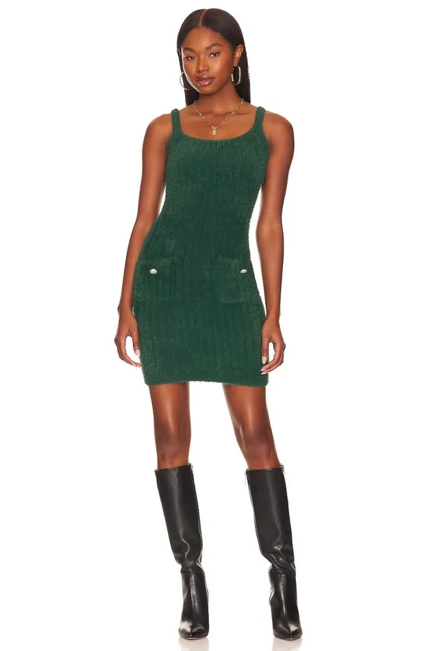 Lovers and Friends Sweaters and Knits Women Laina Mini Dress Dark Green