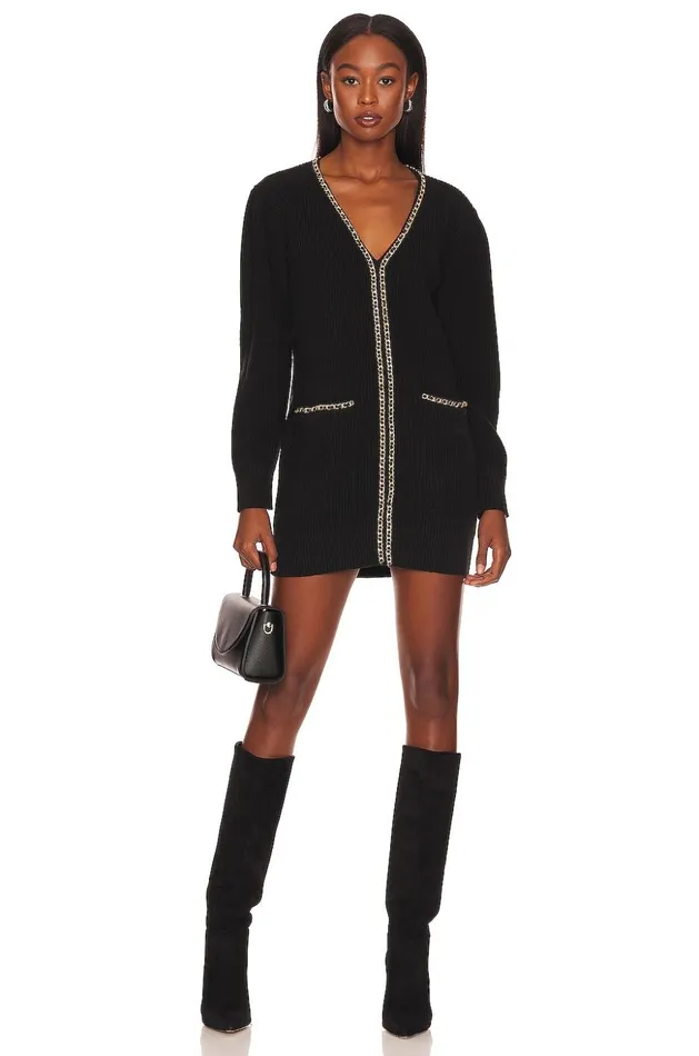 Lovers and Friends Sweaters and Knits Women Norina Cardigan Dress Black