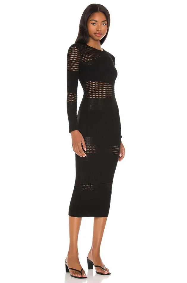 Lovers and Friends Sweaters and Knits Women Tianna Dress Black Lovers and Friends Sweaters and Knits Women Tianna Dress Black