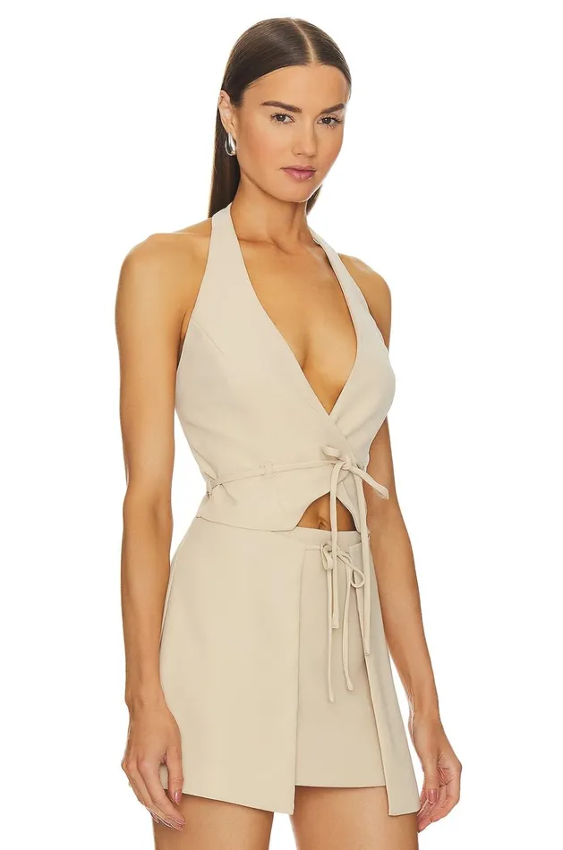 Lovers and Friends Tops Women Abbey Top Nude Neutral Lovers and Friends Tops Women Abbey Top Nude Neutral