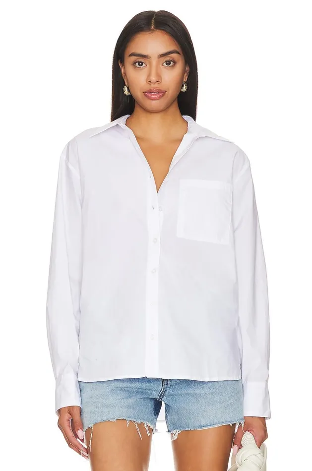 Lovers and Friends Tops Women Amari Shirt White Lovers and Friends Tops Women Amari Shirt White